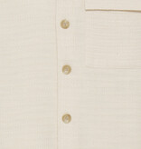 Casual Friday 20506167 Matt Structured Overshirt 110605 Jet Stream White