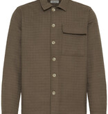 Casual Friday 20506167 Matt Structured Overshirt 181016 Cub Brown