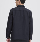 Casual Friday 20506167 Matt Structured Overshirt 194013 Dark Navy
