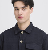 Casual Friday 20506167 Matt Structured Overshirt 194013 Dark Navy