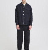 Casual Friday 20506167 Matt Structured Overshirt 194013 Dark Navy