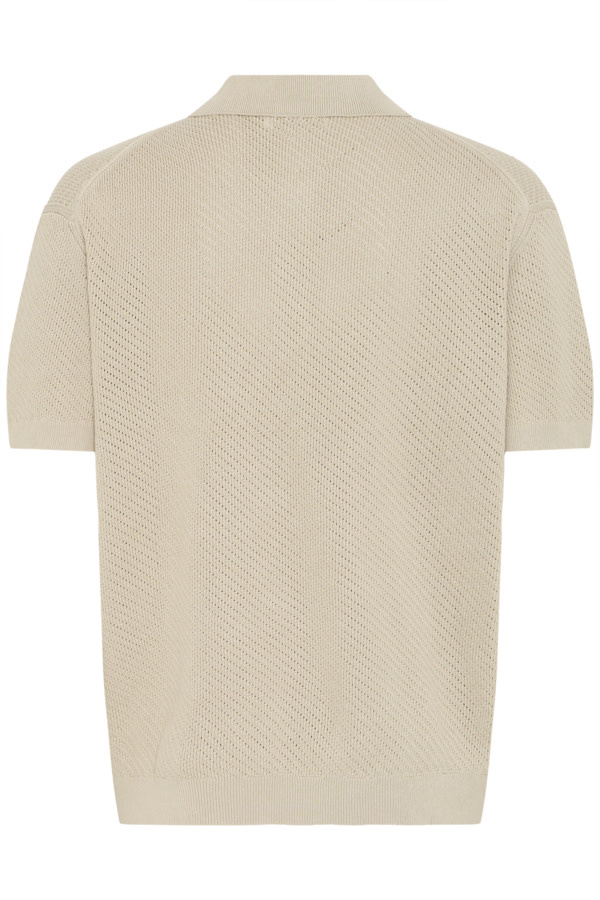 Casual Friday 20506172 Isaksson S/S Polo Knit 161102 Island Fossil