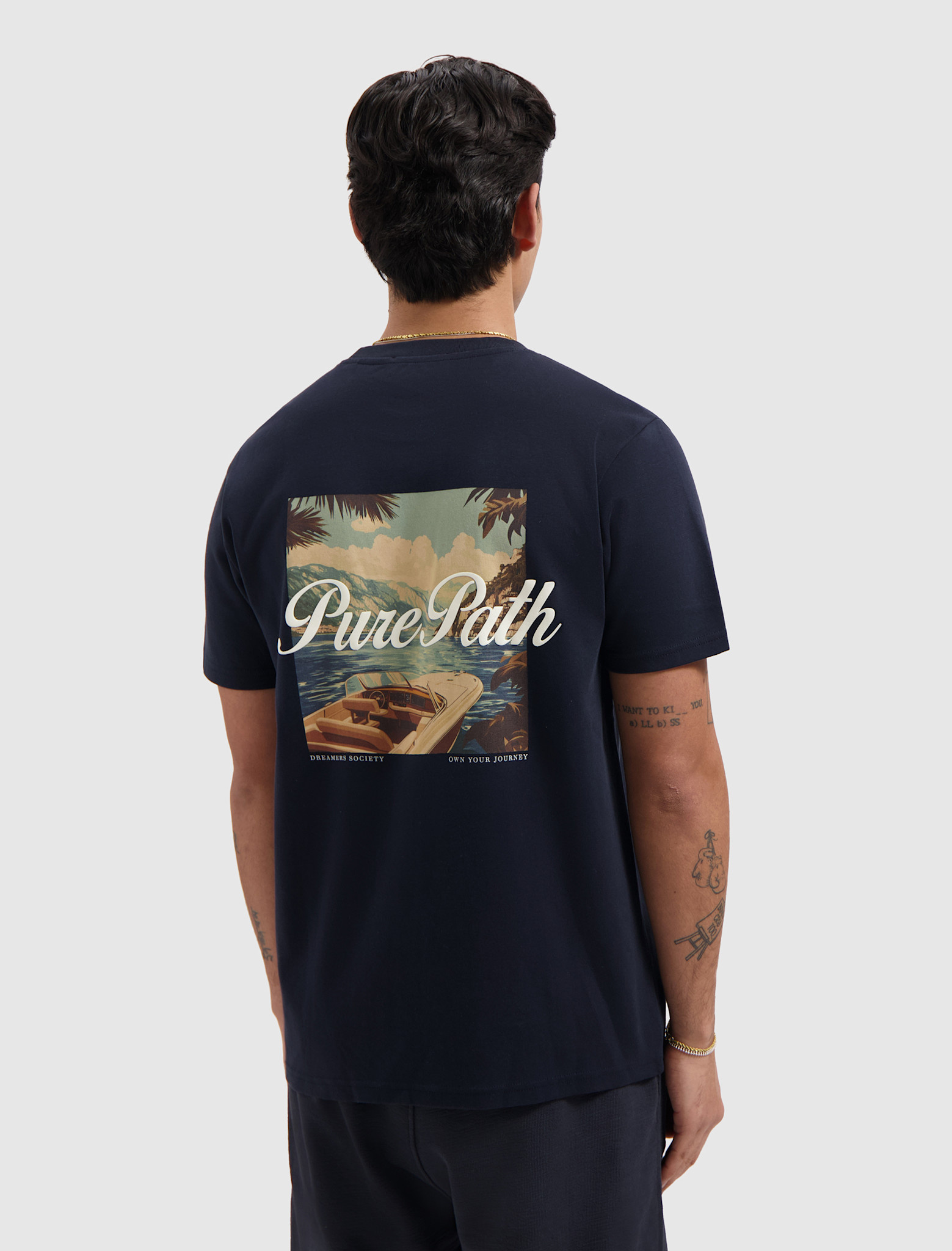 Pure Path 26010108 Riva View Tee Dark Navy