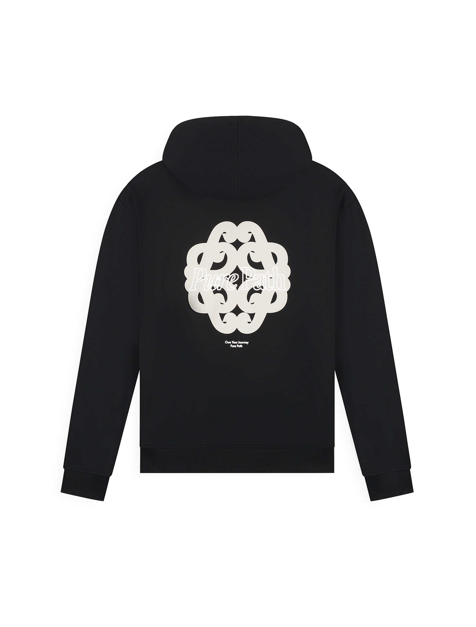 Pure Path 26010303 Bold Emblem Hoodie Black