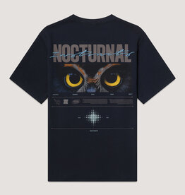 Kultivate Comfy Owl Tee Dark Navy