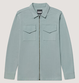Kultivate Luxury Zip Overshirt Lead