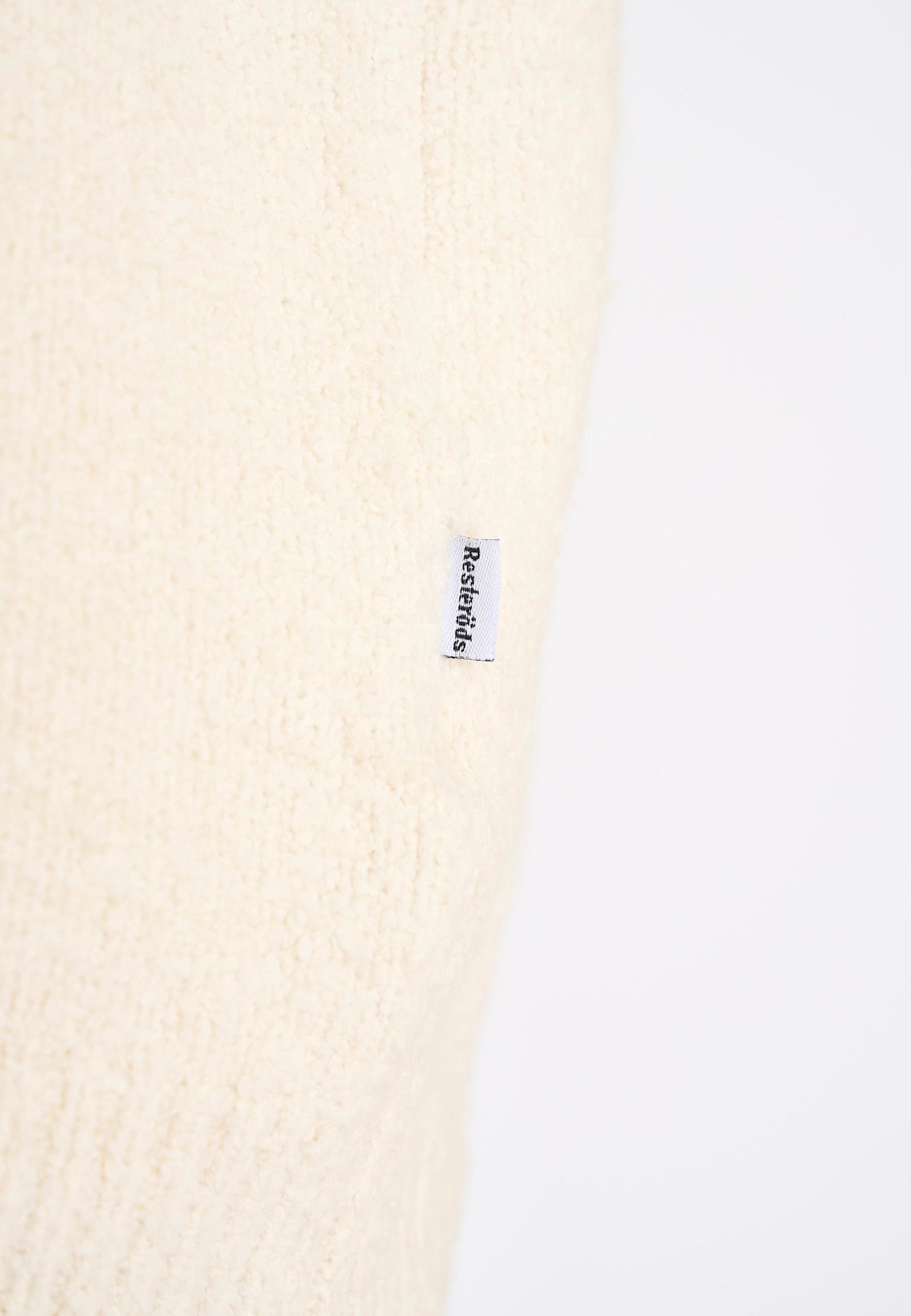 Resterods Chen Cardigan Sweat White