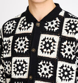 Resterods Leon Chrochet S/S Overshirt 9001-Black