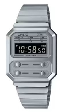 CASIO CASIO Edgy Collection A100WE-7BEF Steel