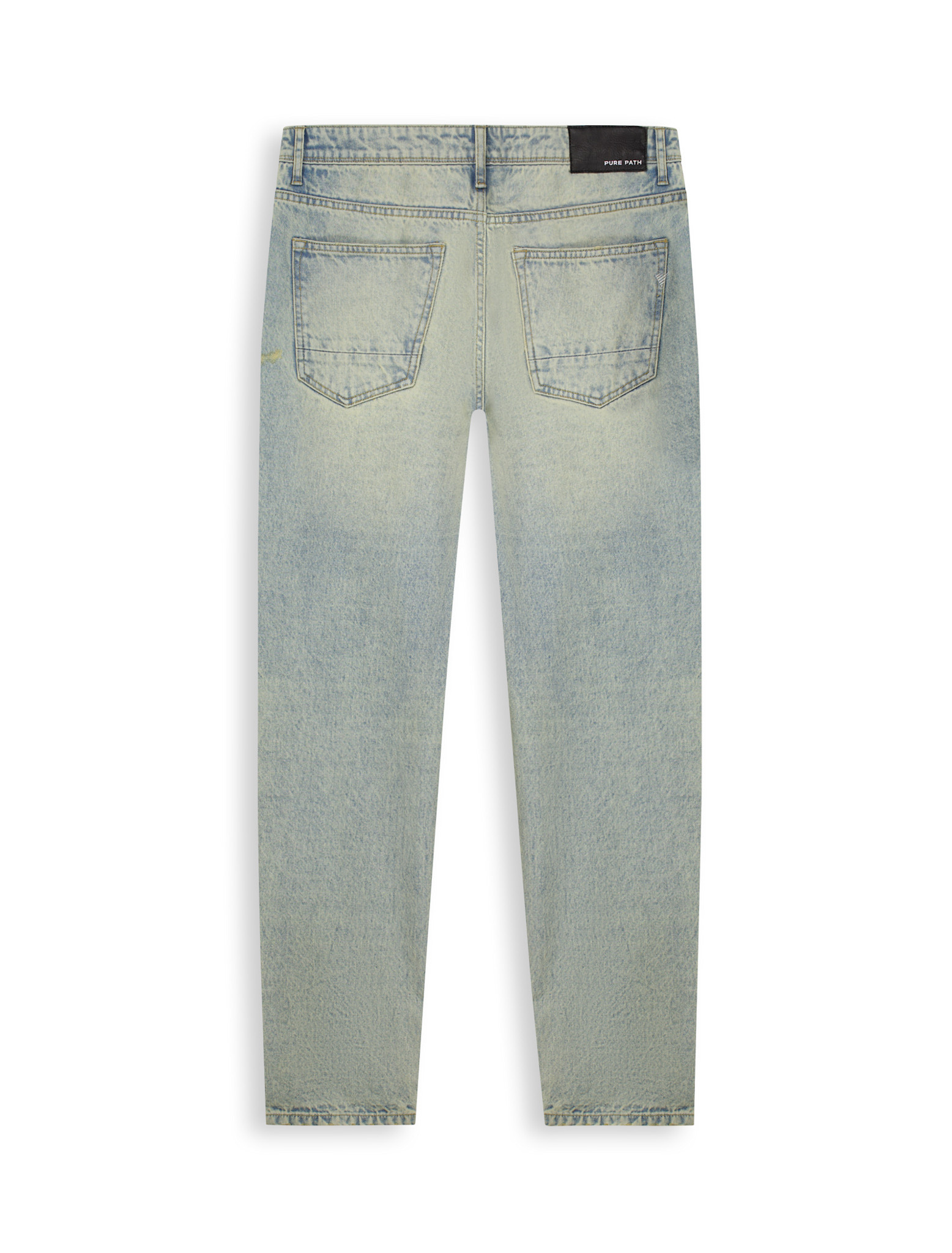 Pure Path The Aiden W1653 Loose Fit Jeans Denim Blue Green