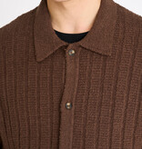 Resterods George S/S Shirt 89-Brown