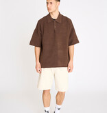 Resterods Jim S/S Polo 89-Brown