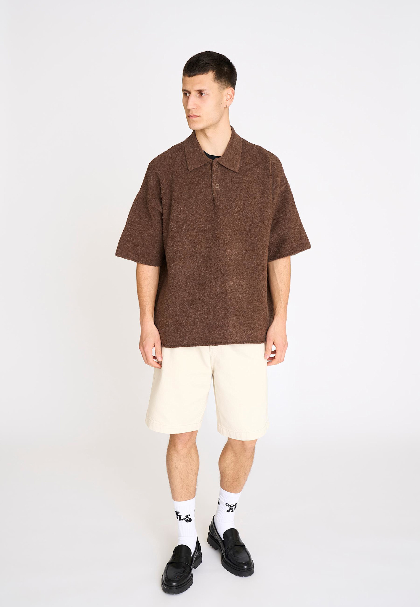 Resterods Jim S/S Polo 89-Brown