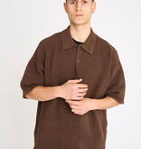 Resterods Resterods Jim S/S Polo 89-Brown