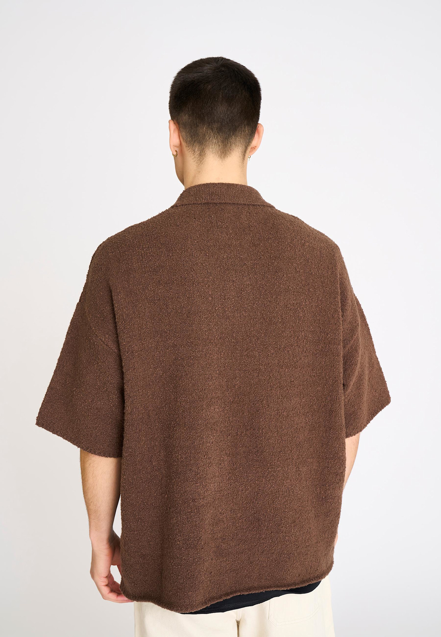 Resterods Resterods Jim S/S Polo 89-Brown