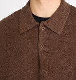 Resterods Resterods Jim S/S Polo 89-Brown