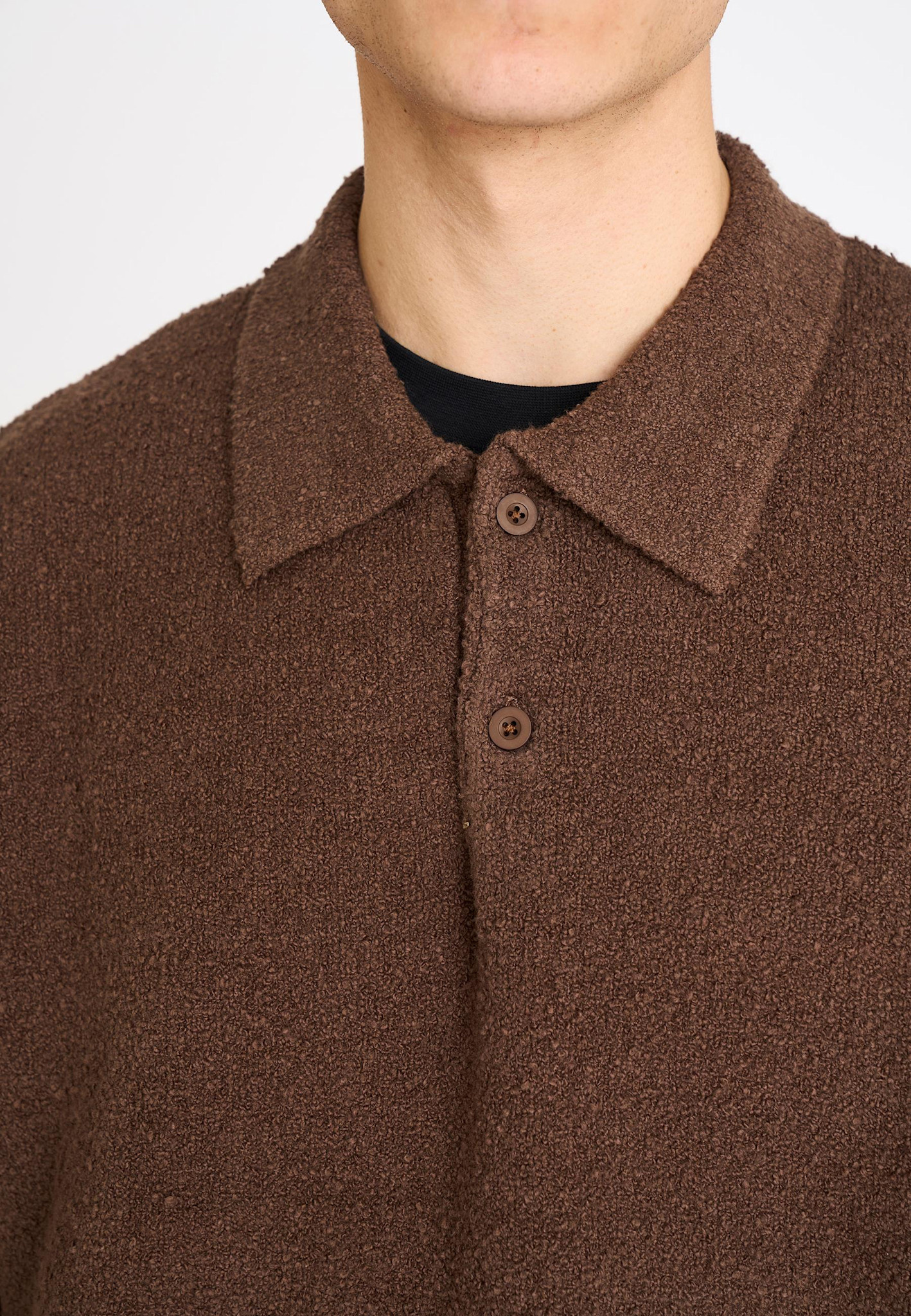 Resterods Jim S/S Polo 89-Brown