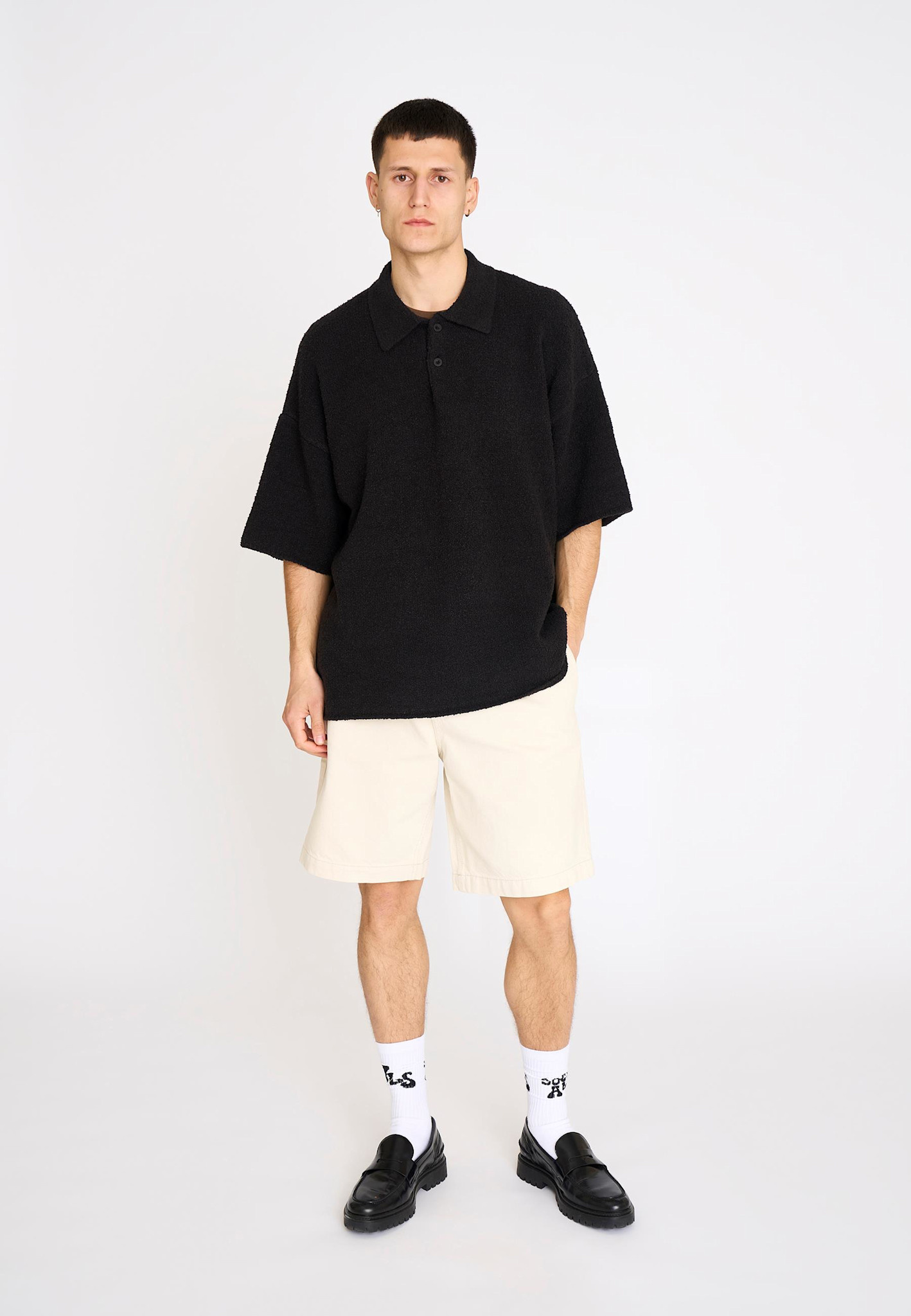 Resterods Jim S/S Polo 9-Black