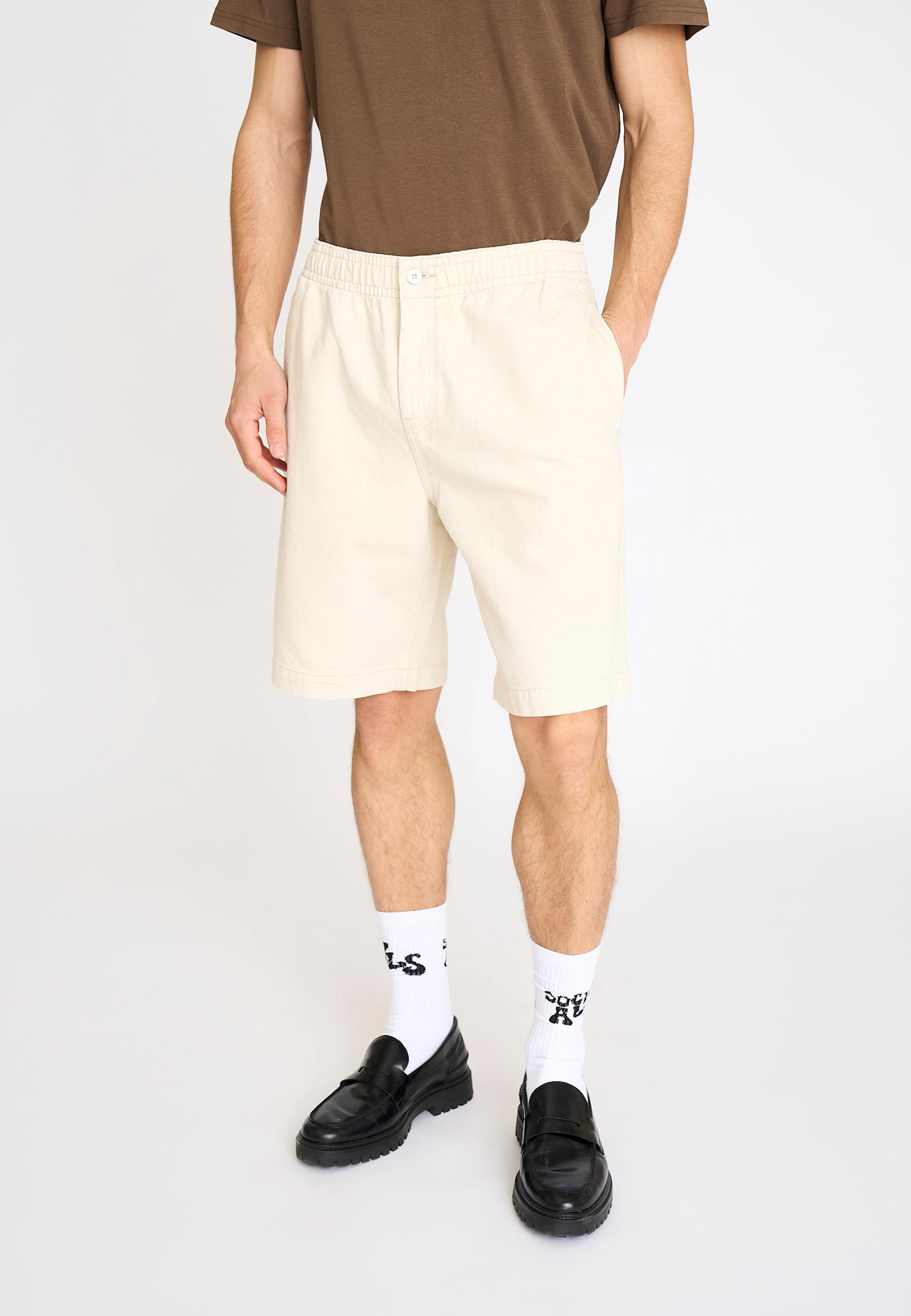 Resterods Nile Shorts 80-White