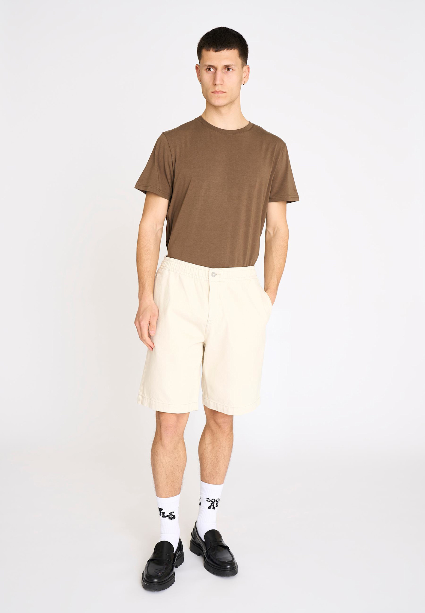 Resterods Nile Shorts 80-White