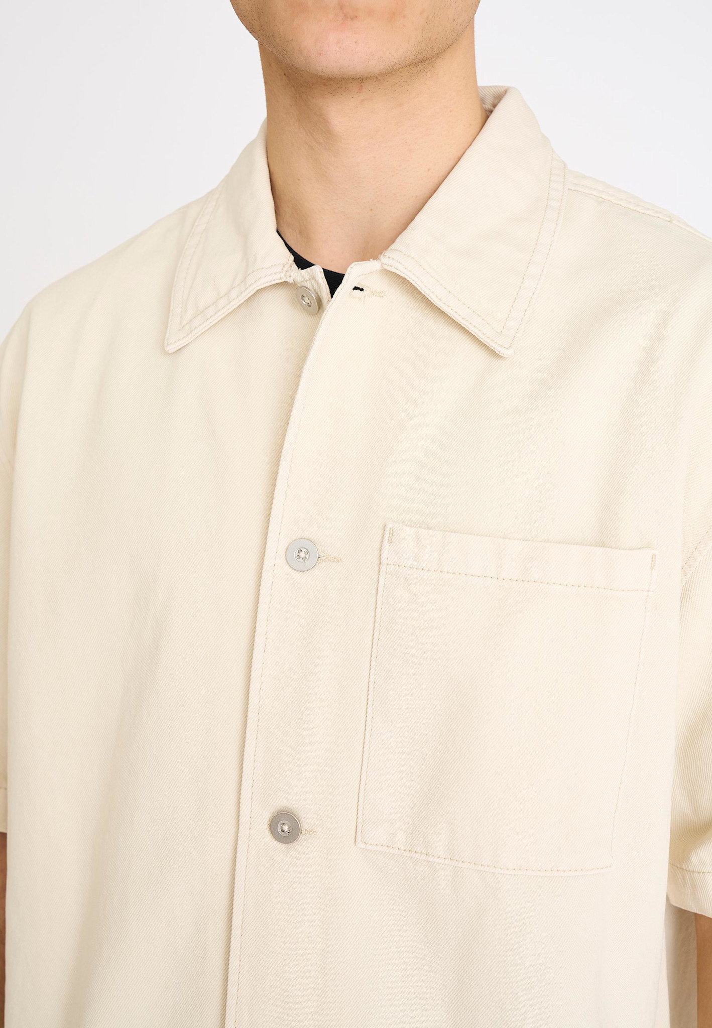 Resterods Noah S/S Shirt 80-White