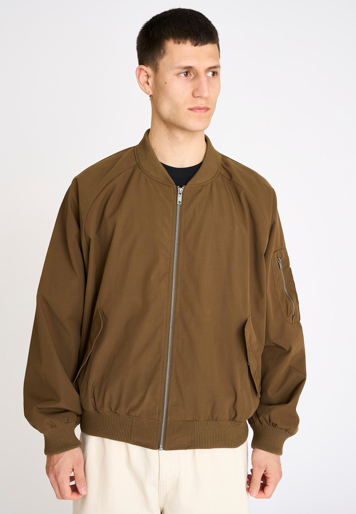 Resterods Resterods Oliver Bomber Jacket 89-Brown