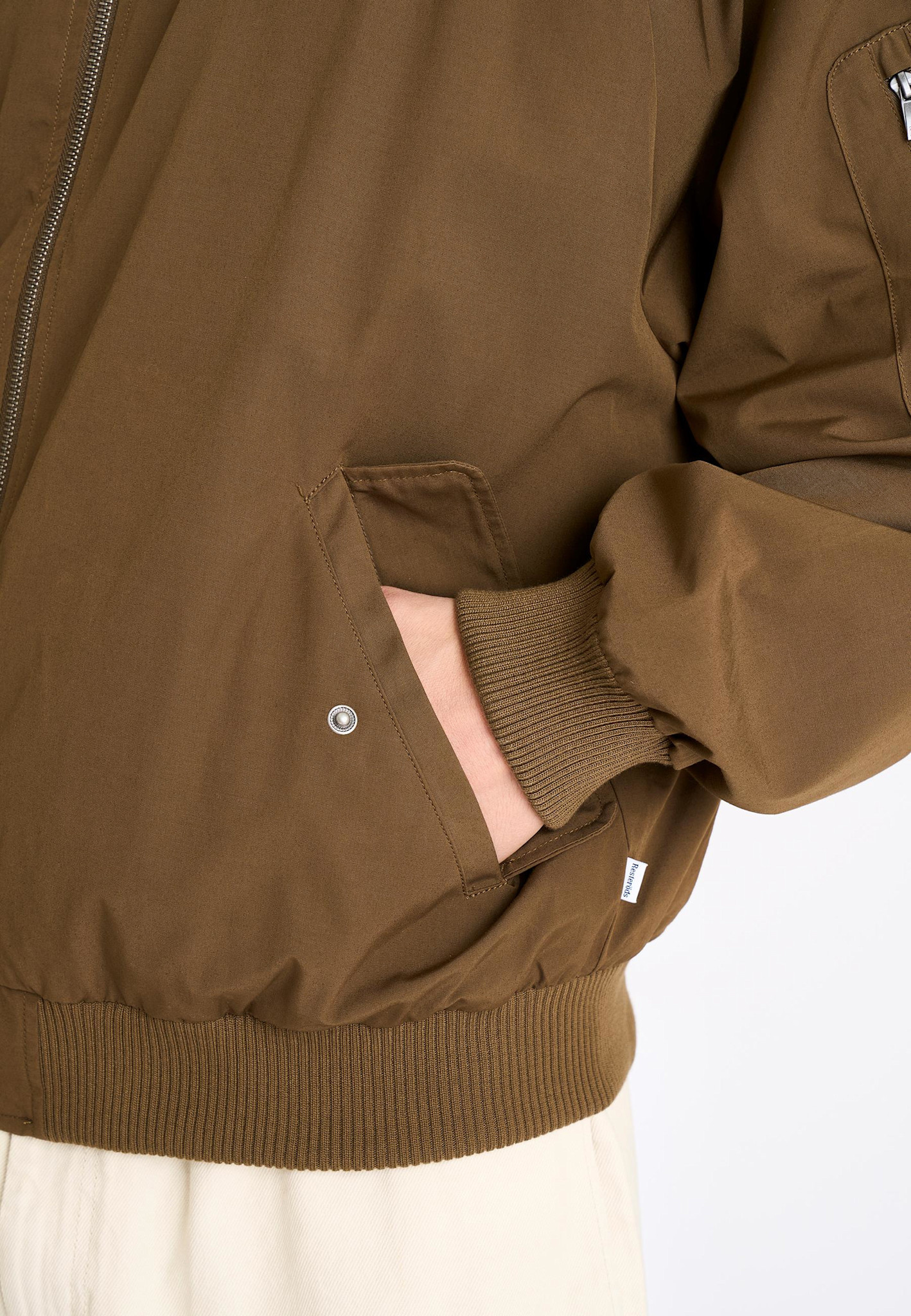 Resterods Resterods Oliver Bomber Jacket 89-Brown