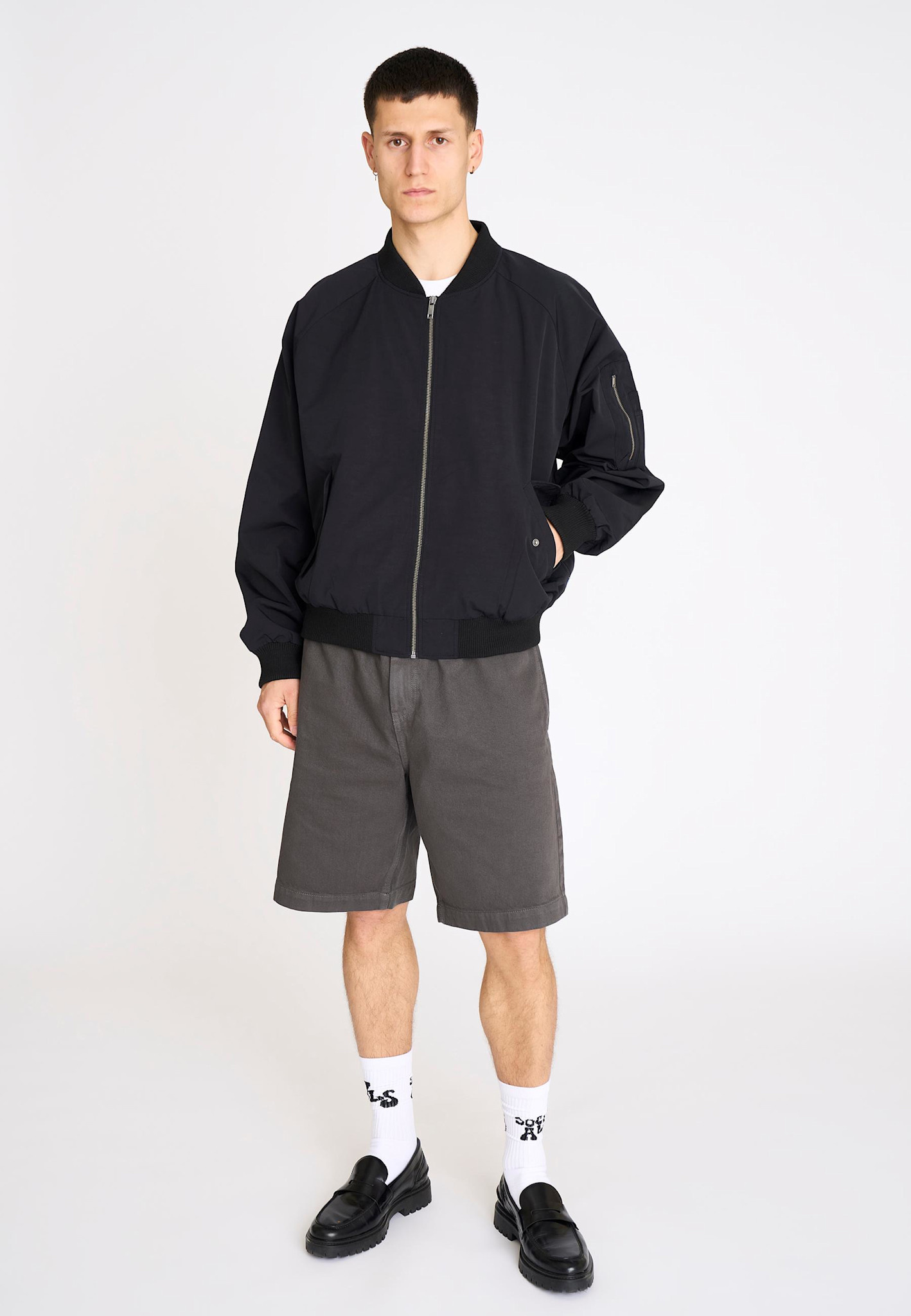 Resterods Resterods Oliver Bomber Jacket 9-Black