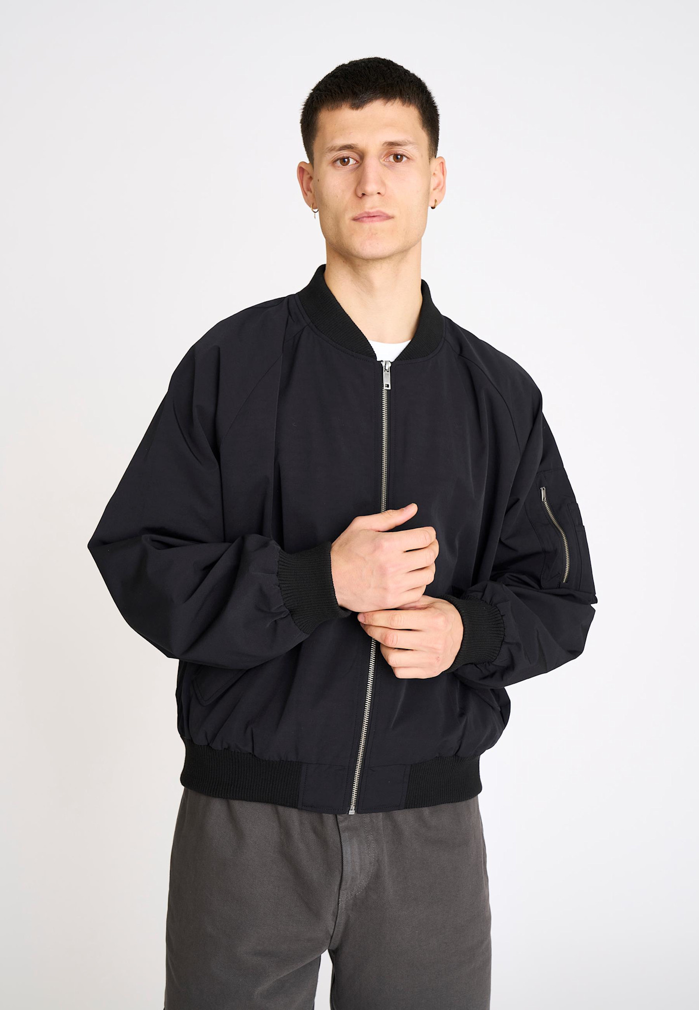 Resterods Oliver Bomber Jacket 9-Black