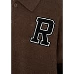 Resterods Resterods Eddy LS Polo Sweat Brown