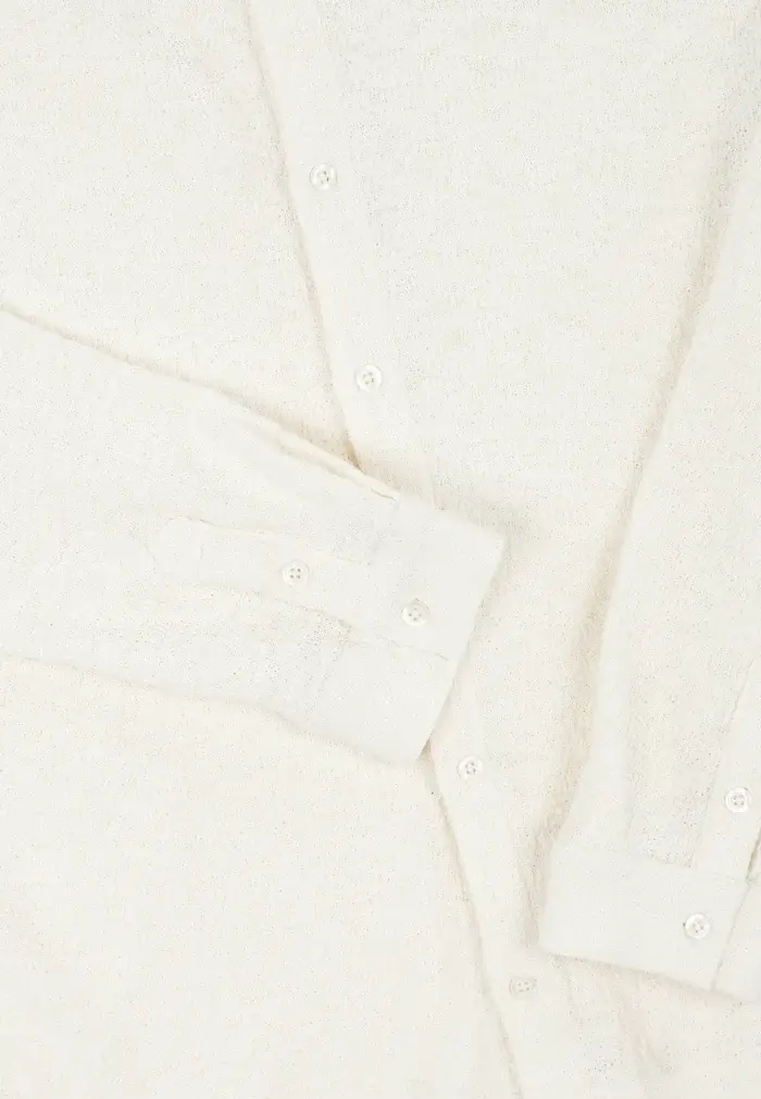 Ciszere Damien Boucle Shirt Oat