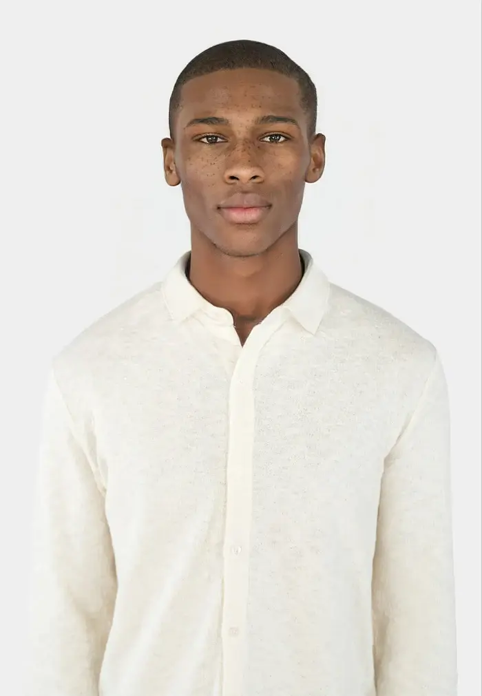 Ciszere Damien Boucle Shirt Oat