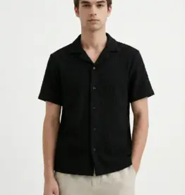 Ciszere Ashen Structured Shirt Black