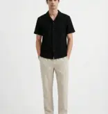 Ciszere Ashen Structured Shirt Black