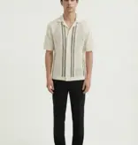 Ciszere Bran Crochet Knitted Shirt White/Beige