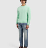 Pure Path 26010309 Trio Of Flowers Crew Neck Sweat Mint