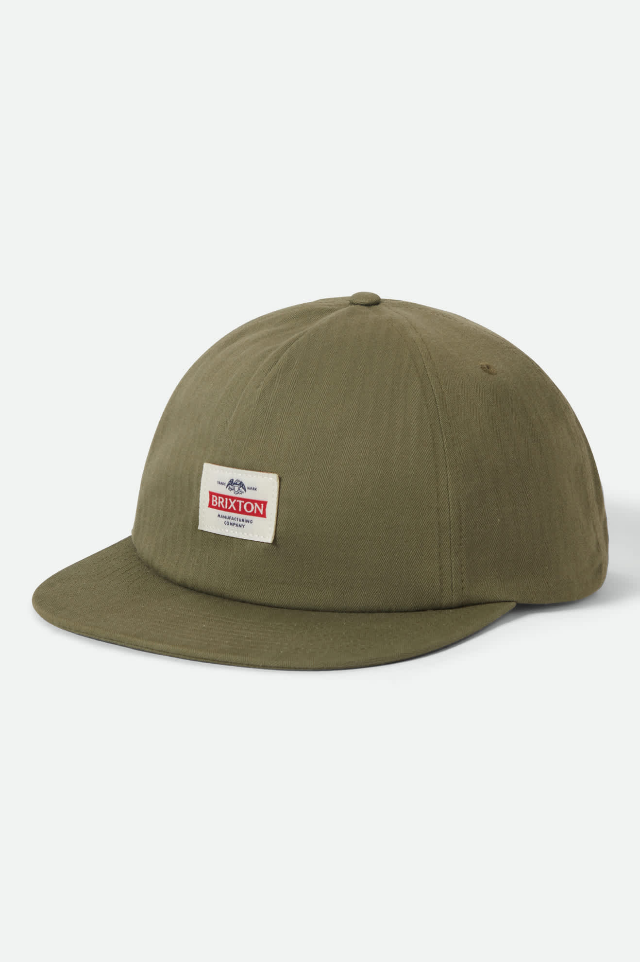 Brixton Pinnacle MP Snapback  Washed Olive Green