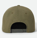 Brixton Pinnacle MP Snapback  Washed Olive Green