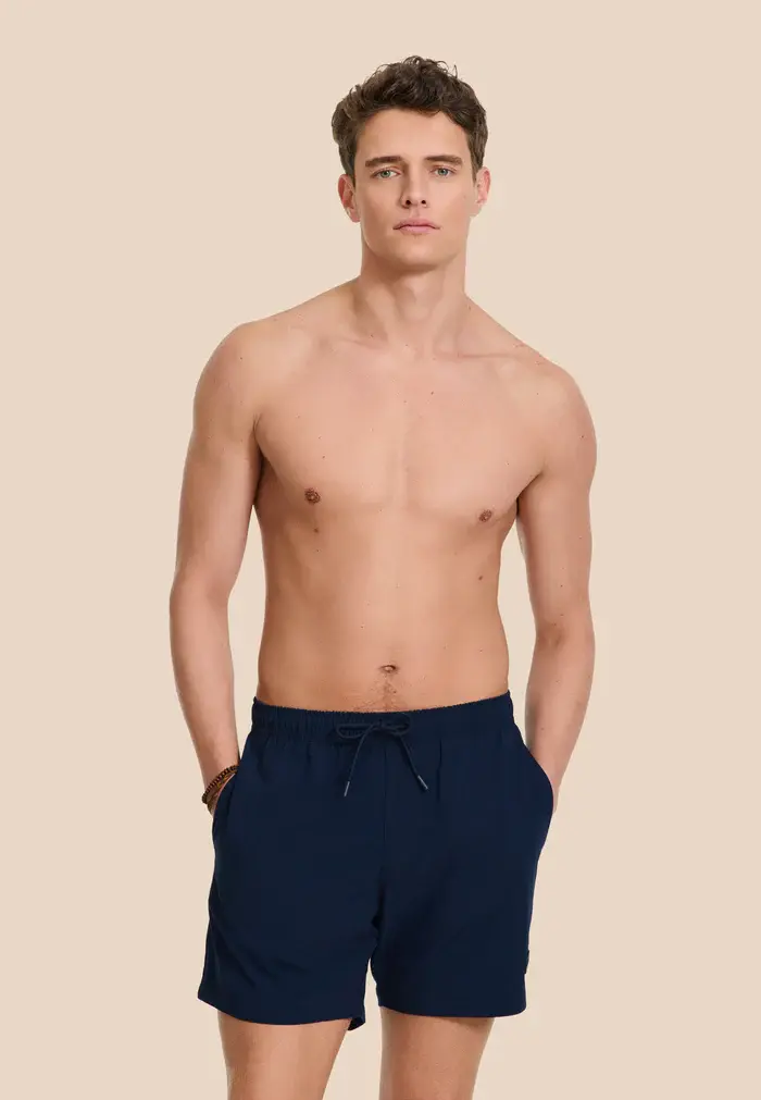 SHIWI Scott Stretch Swim Short Blue Dark Navy