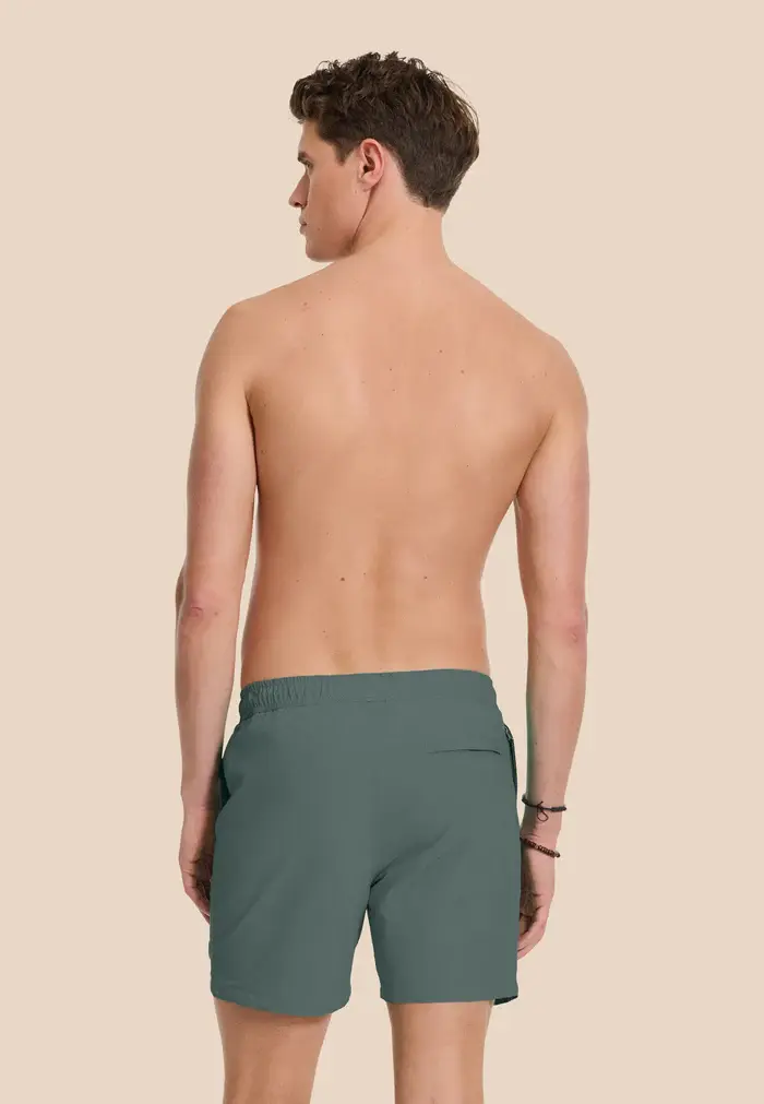 SHIWI Nate Quick Dry Swim Short Green Smokey