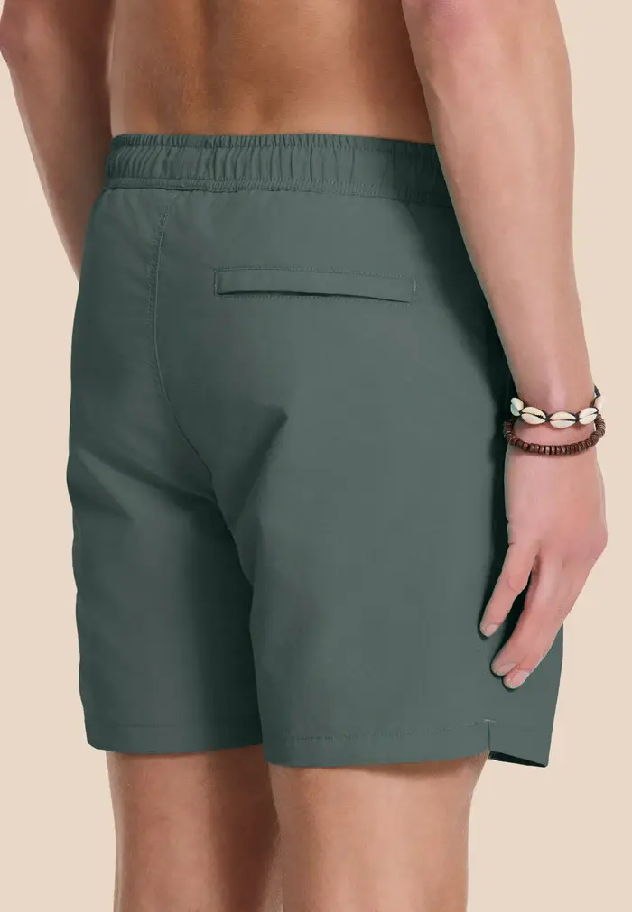 SHIWI Nate Quick Dry Swim Short Green Smokey