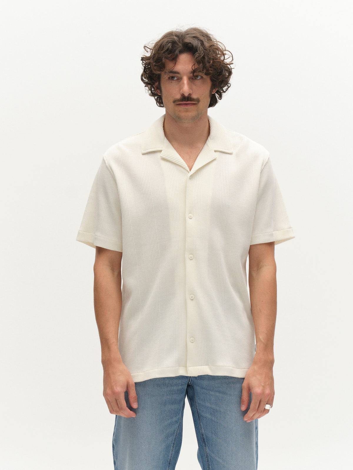 Gabba Valente Wup S/S Shirt 11949 Bone White