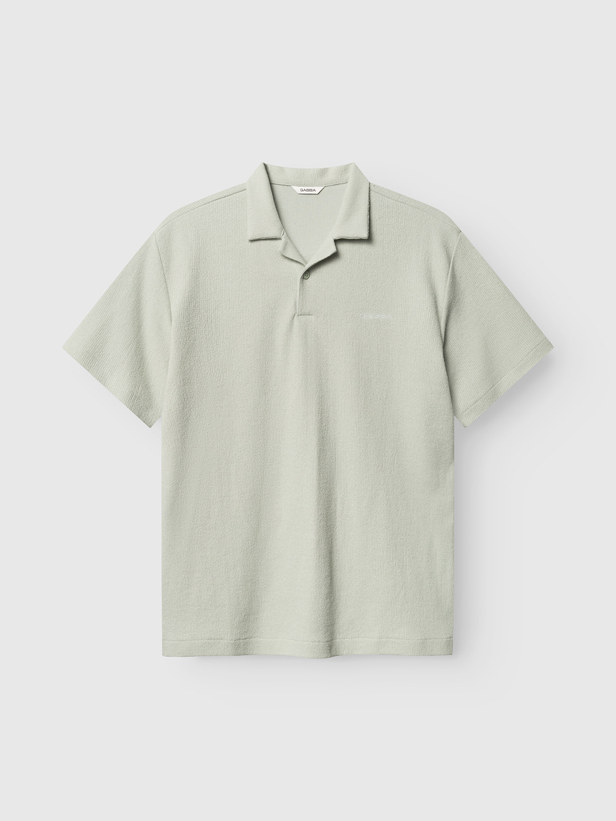 Gabba Blio Sku Towel S/S Polo 12849 Mineral Gray