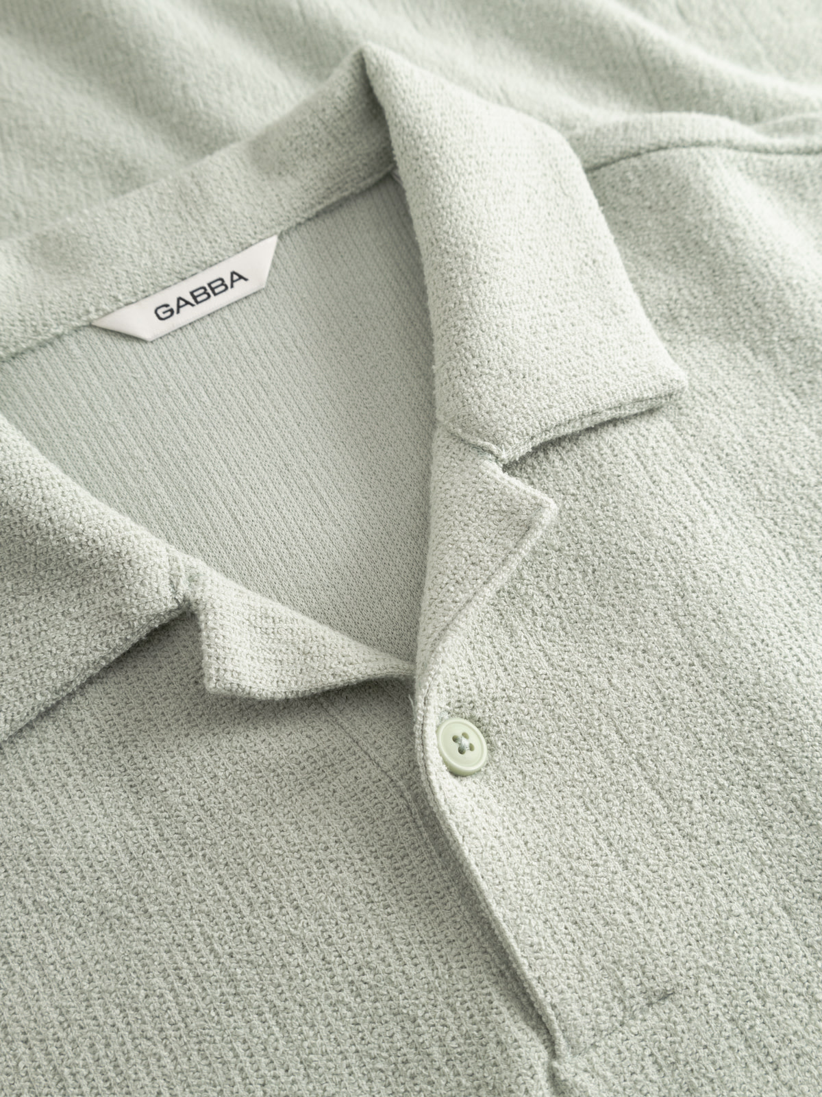 Gabba Blio Sku Towel S/S Polo 12849 Mineral Gray