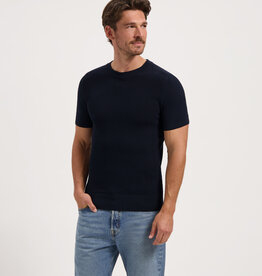 Saint Steve Hein Knitted Shirt Dark Navy