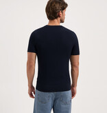 Saint Steve Hein Knitted Shirt Dark Navy