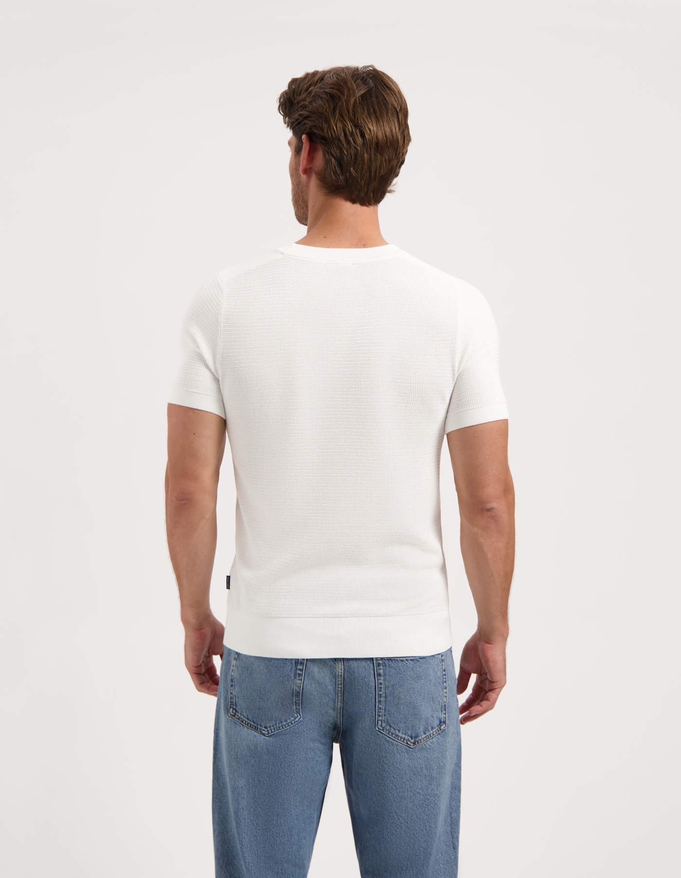 Saint Steve Hein Knitted Shirt White