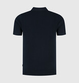Saint Steve Sietse Knitted Polo Dark Navy