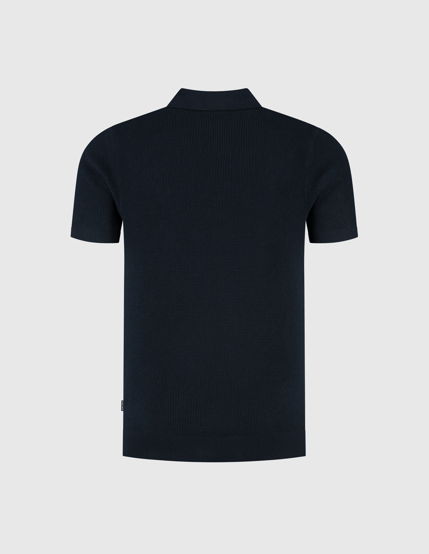 Saint Steve Sietse Knitted Polo Dark Navy
