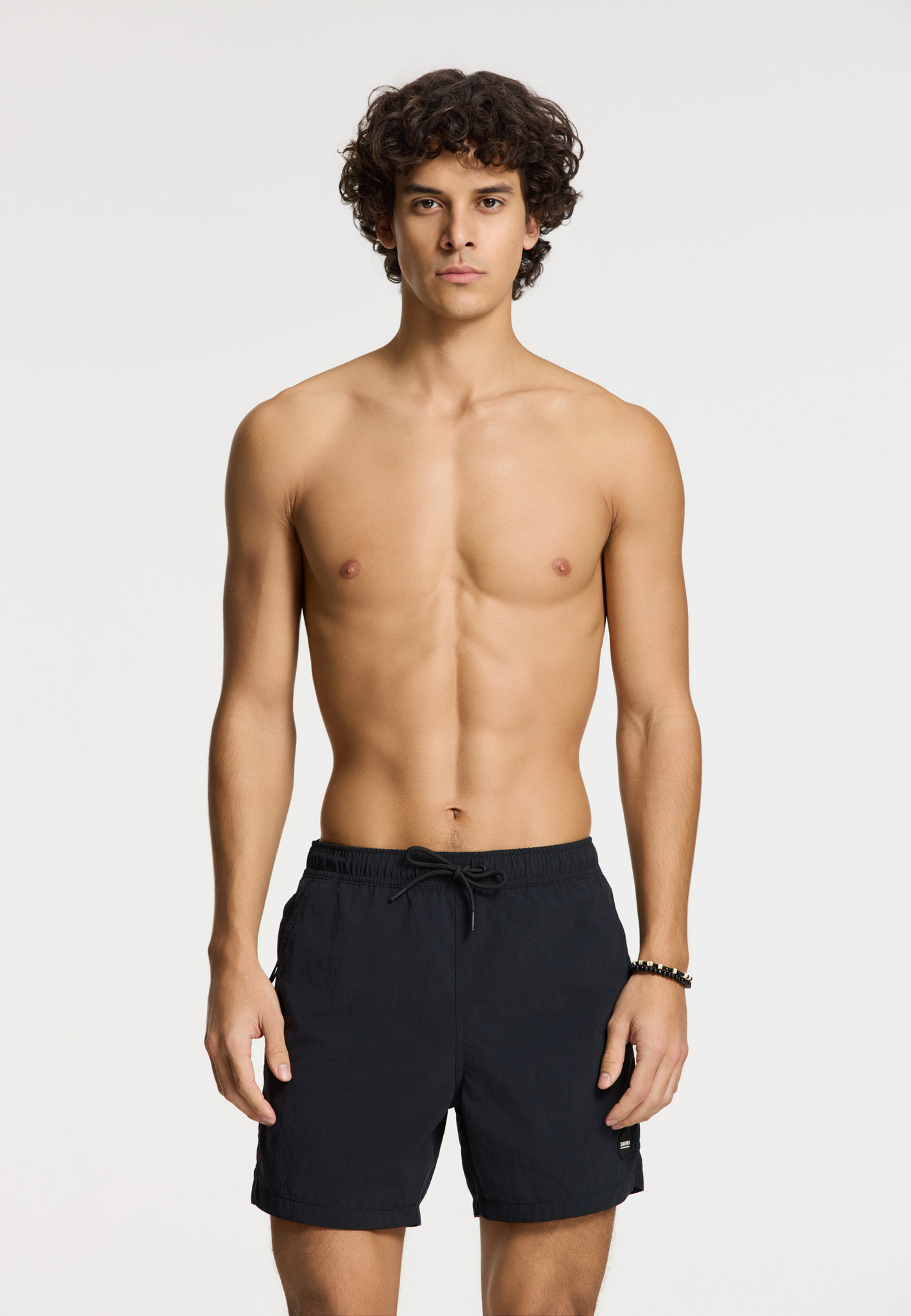 SHIWI Nate Quick Dry Swim Short Black